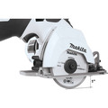 Tile Saws | Makita CC01W 12V MAX Cordless Lithium-Ion 3-3/8 in. Tile/Glass Saw Kit image number 5