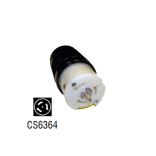 Generator Accessories | Generac 6331 50 Amp 125/250V 4-Wire TwistLock Connector (NEMA CS6364 F) image number 0