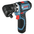 Drill Drivers | Factory Reconditioned Bosch GSR12V-140FCB22-RT 12V Lithium-Ion Max FlexiClick 5-In-1 1/4 in. Cordless Drill Driver System Kit (2 Ah) image number 1