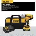 Impact Wrenches | Factory Reconditioned Dewalt DCF900P1R 20V MAX XR Brushless Lithium-Ion 1/2 in. Cordless High Torque Impact Wrench Kit with Hog Ring Anvil (5 Ah) image number 1