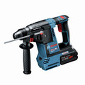 Rotary Hammers | Factory Reconditioned Bosch GBH18V-26K24A-RT Bulldog 18V Brushless Lithium-Ion 1 in. Cordless SDS-Plus Rotary Hammer Kit with 2 Batteries (8 Ah) image number 1