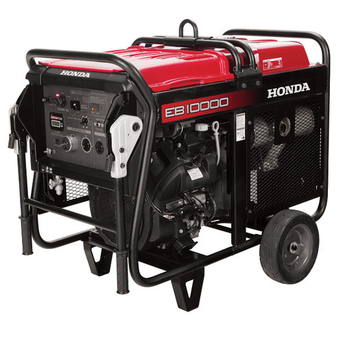 Portable Generators | Honda EB10000 10,000 Watt Industrial Portable Generator with DAVR Technology (CARB) image number 0