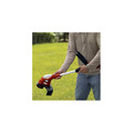 Edgers | Black & Decker LST220 20V MAX Cordless Lithium-Ion 12 in. Straight Shaft Electric String Trimmer / Edger image number 5