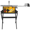 Table Saws | Dewalt DWE7490X 10 in. 15 Amp Site-Pro Compact Jobsite Table Saw with Scissor Stand image number 1