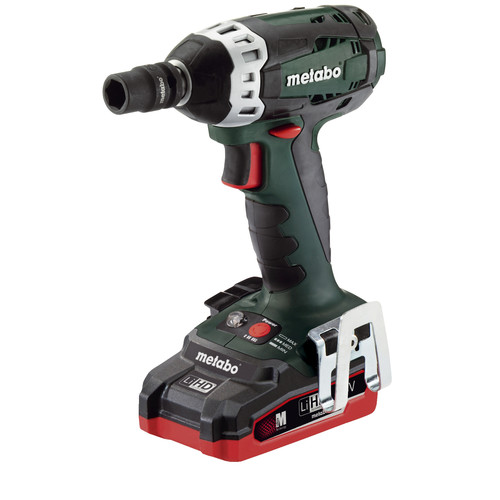 Impact Wrenches | Metabo SSW18 LTX 200 18V 3.1 Ah Cordless LiHD 1/2 in. Square Impact Wrench Kit image number 0