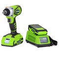 Impact Wrenches | Greenworks 3800302 24V Cordless Lithium-Ion 1/2 in. Impact Wrench image number 0