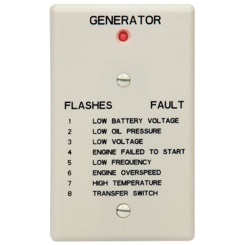 Generator Accessories | Briggs & Stratton 6144 Remote System Status Panel image number 0