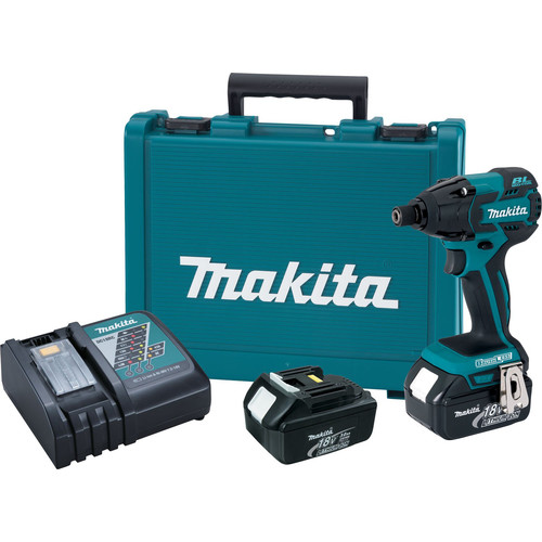 Impact Drivers | Makita XDT08 LXT 18V Cordless Lithium-Ion Brushless 1/4 in. Impact Driver image number 0