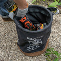 Cases and Bags | Klein Tools 5104FR 12 in. Flame-Resistant Canvas Bucket - Black image number 8