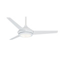 Ceiling Fans | Casablanca 59065 52 in. Tercera Snow White Ceiling Fan with Light and Remote image number 0