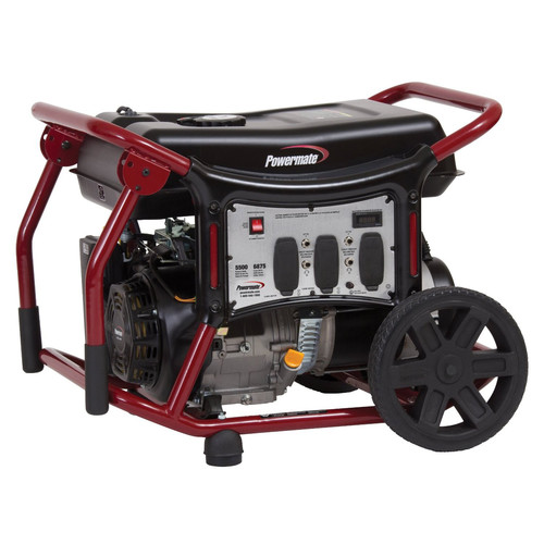 Portable Generators | Powermate PM0145500 5,500 Watt Portable Generator with Manual Start image number 0