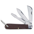 Knives | Klein Tools 1550-6 3 Blade Pocket Knife with Screwdriver image number 1