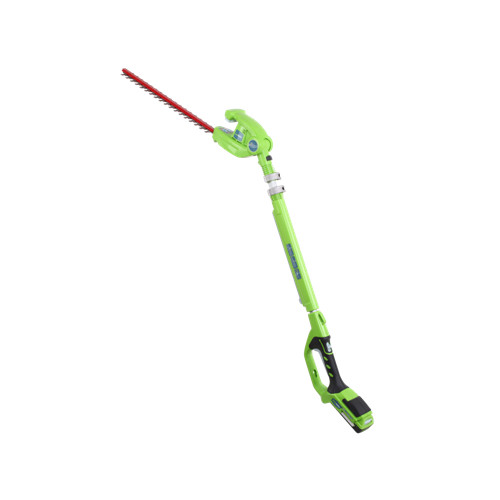 Hedge Trimmers | Greenworks 22242 G 24 24V Cordless Lithium-Ion 18 in. XR Dual Action Hedge Trimmer image number 0