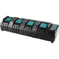 Chargers | Makita DC18SF 18V LXT Quad Port Charger image number 1