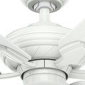 Ceiling Fans | Casablanca 59523 31 in. Traditional Wailea Snow White Outdoor Ceiling Fan image number 4