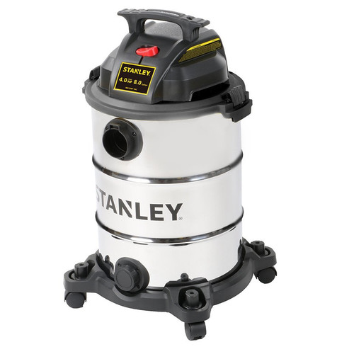 Wet / Dry Vacuums | Stanley SL18117 4.0 Peak HP 8 Gal. Portable S.S. Wet Dry Vacuum with Casters image number 0