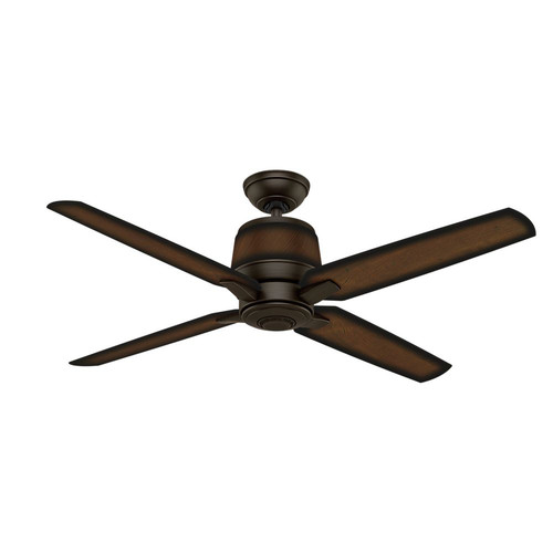 Ceiling Fans | Casablanca 59124 Aris 54 in. Contemporary Brushed Cocoa Burnished Mahogany Plastic Outdoor Ceiling Fan image number 0