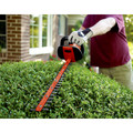 Hedge Trimmers | Black & Decker HH2455 120V 3.3 Amp Brushed 24 in. Corded Hedge Trimmer with Rotating Handle image number 14