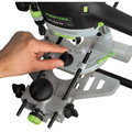 Plunge Base Routers | Festool OF 1400 EQ Plunge Router with CT 26 E 6.9 Gallon HEPA Mobile Dust Extractor image number 3