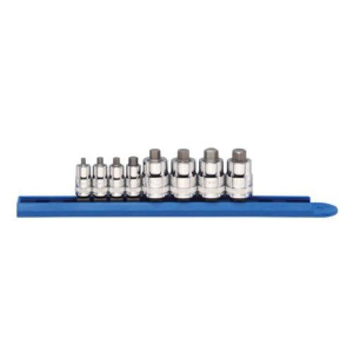 Socket Sets | GearWrench 80281 8 Pc. 1/4 in. and 3/8 in. Drive Metric Stubby Hex Bit Socket Set image number 0