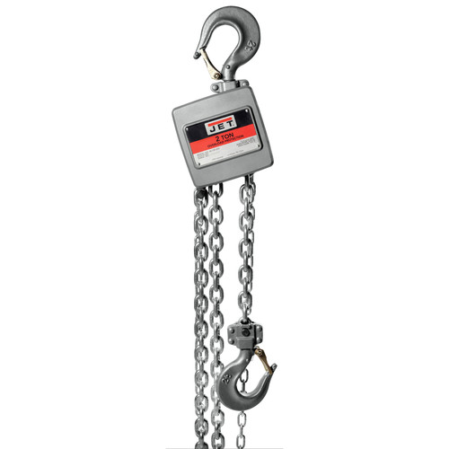 Manual Chain Hoists | JET 133220 AL100 Series 2 Ton Capacity Alum Hand Chain Hoist with 20 ft. of Lift image number 0