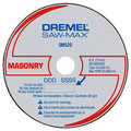Grinding, Sanding, Polishing Accessories | Dremel SM520C 3 in. Masonry Cut-Off Wheels (3-Piece) image number 1