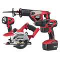 Combo Kits | Factory Reconditioned SKILSAW 2888-10-RT 18V Cordless Ni-CD 4-Tool Combo Kit image number 0