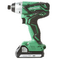 Impact Drivers | Hitachi WH18DGL 18V Cordless Lithium-Ion 1/4 in. Hex Impact Driver Kit (Open Box) image number 1