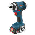 Combo Kits | Factory Reconditioned Bosch CLPK25-180-RT 18V Cordless Lithium-Ion 3/8 in. Drill Driver and Impact Driver Combo Kit image number 1