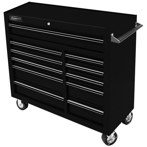 Cabinets | Homak BK04011410 41 in. 11 Drawer Professional Roller Cabinet (Black) image number 0