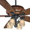 Ceiling Fans | Casablanca 55051 60 in. Heathridge Aged Steel Ceiling Fan with Light and Remote image number 5