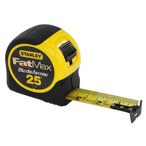 Tape Measures | Stanley 33-725 25 ft. x 1-1/4 in. FatMax Measuring Tape with BladeArmor Coating image number 0