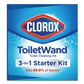 Drain Cleaning | Clorox 03191 ToiletWand Disposable Toilet Cleaning System with Caddy and Refills - White (1-Kit) image number 5