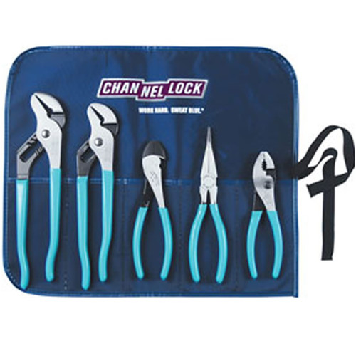 Pliers | Channellock 431KB 5-Piece Pliers Set in Kit Bag image number 0