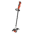 String Trimmers | Black & Decker LST400 20V MAX Cordless Lithium-Ion High-Performance 12 in. Straight Shaft String Trimmer image number 1