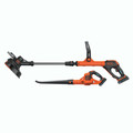 Outdoor Power Combo Kits | Black & Decker LCC520BT SMARTECH 20V MAX 1.5 Ah Cordless Lithium-Ion EASYFEED String Trimmer and POWERBOOST Sweeper Combo Kit image number 1