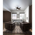 Ceiling Fans | Casablanca 59020 44 in. Contemporary Isotope Brushed Cocoa Espresso Indoor Ceiling Fan image number 6