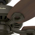 Ceiling Fans | Hunter 52107 42 in. Builder Small Room New Bronze Ceiling Fan with LED image number 7