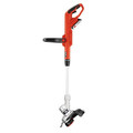 String Trimmers | Factory Reconditioned Black & Decker LST300 20V MAX Cordless Lithium-Ion 12 in. Straight Shaft String Trimmer image number 1
