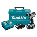 Impact Drivers | Factory Reconditioned Makita LXDT04CW-R 18V Cordless Compact Lithium-Ion Impact Driver Kit image number 0