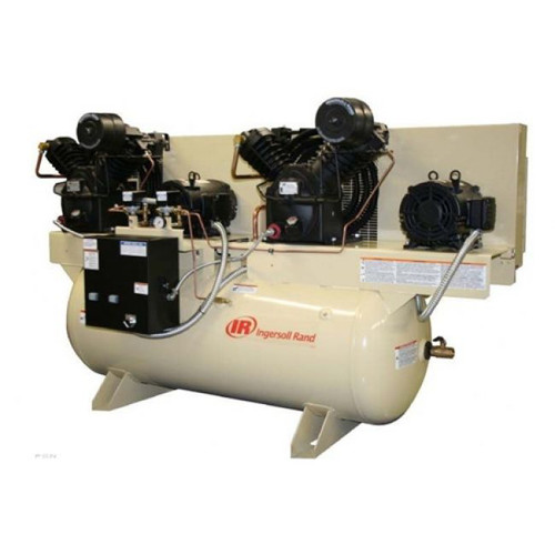 Stationary Air Compressors | Ingersoll Rand 22475E5-P230 5 HP 120 Gallon Oil-Lube Stationary Air Compressor image number 0