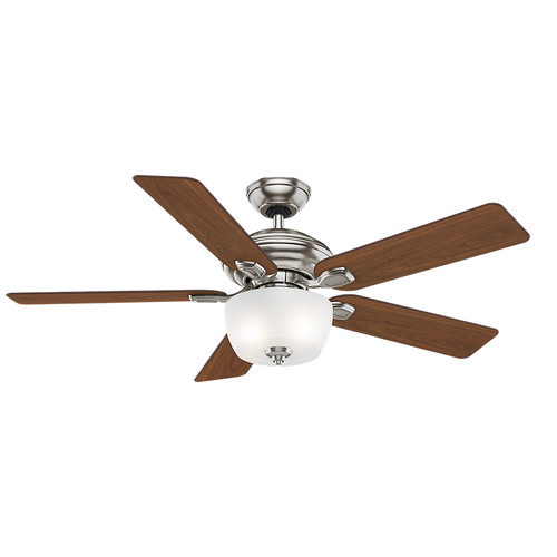 Ceiling Fans | Casablanca 54042 52 in. Utopian Gallery Brushed Nickel Ceiling Fan with Light with Wall Control image number 0