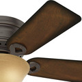 Ceiling Fans | Hunter 51023 42 in. Conroy Onyx Bengal Ceiling Fan with Light image number 3