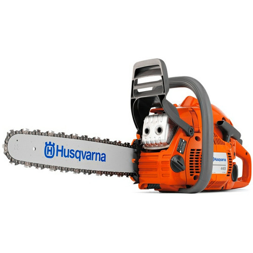 Chainsaws | Husqvarna 445 45.7cc Gas 18 in. Rear Handle Chainsaw image number 0