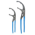 Pliers | Channellock OF1 2-Piece 12 in. & 15 in. Oil Filter/PVC Pliers Set image number 0