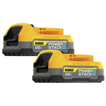 BATTERIES | Dewalt 20V MAX POWERSTACK Compact Lithium-Ion Battery (2-Pack)