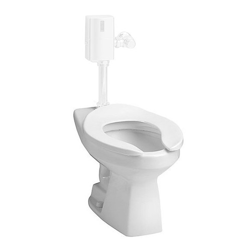 Fixtures | TOTO CT705EN#01 Elongated 2-Piece Commercial Flushometer Toilet (Cotton White) image number 0