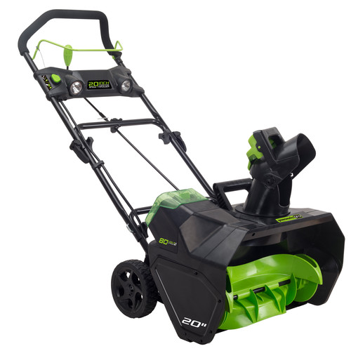 Snow Blowers | Greenworks 2601302 Pro 80V Cordless Lithium-Ion 20 in. Snow Thrower (Tool Only) image number 0