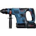 Rotary Hammers | Factory Reconditioned Bosch GBH18V-34CQB24-RT 18V Brushless Lithium-Ion 1-1/4 in. Cordless PROFACTOR SDS-Plus Bulldog Rotary Hammer Kit with 2 Batteries (8 Ah) image number 2