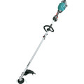 Multi Function Tools | Makita GUX01JM1X1 40V max XGT Brushless Lithium-Ion Cordless Couple Shaft Power Head with 17 in. String Trimmer Attachment Kit (4 Ah) image number 1